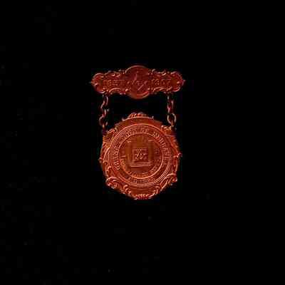 Medallion: Brass. Grand Lodge of Nebraska, 1909