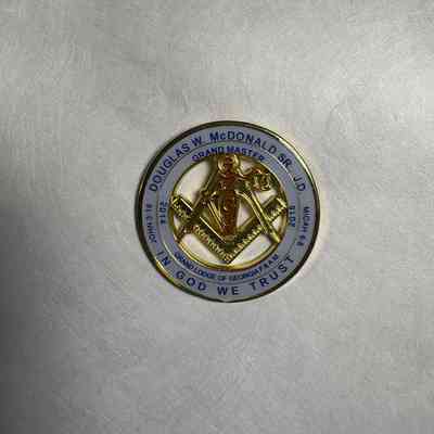 Pin: "Grand Lodge of Georgia". Collected by PGM Sam Roberts (2015)