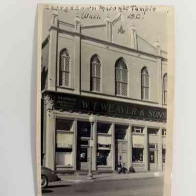 Photograph: Georgetown Masonic Temple, Washington, DC (1948)