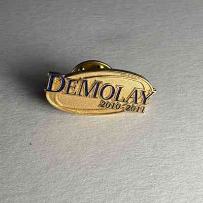 Pin: "Demolay/2010-2011" Belonged to PGM James O. Wood (2011)