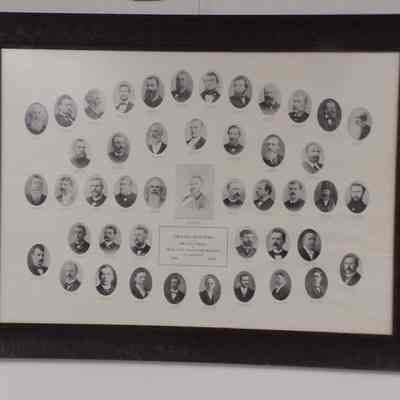 Print: Framed. Portraits of Grand Masters of Washington (1858-1908)