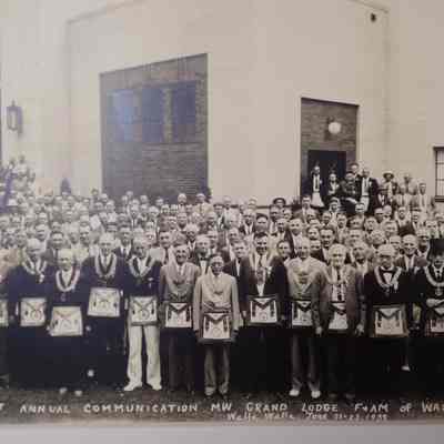 Photograph: 81st Annual Communication, Washington, 1938.