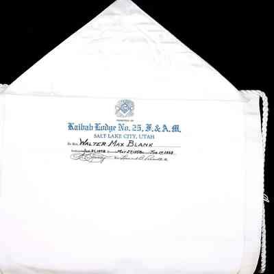 Walter Max Blank Apron