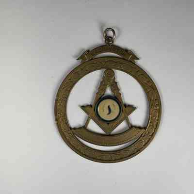 Jewel: Past Grand Master's Jewel. Belonged to PGM James O. Wood.