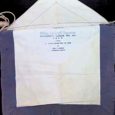 William F. Shirreff Apron
