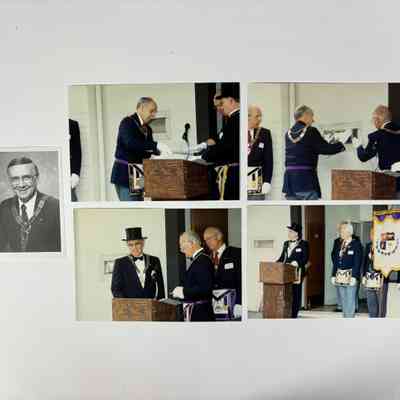 5 Photographs: of PGM Ken Robinson (1993-1994).