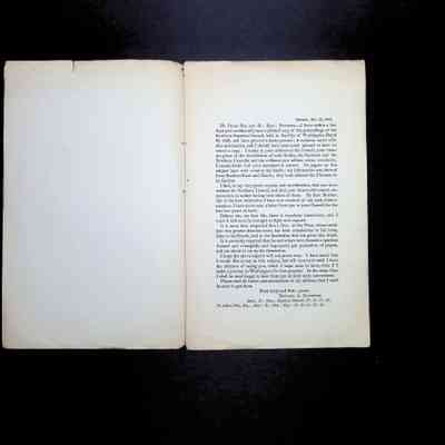 Pamphlet: Letters from SGC Edward A. Raymond to Illustrious Brother Albert Pike (c. 1860)