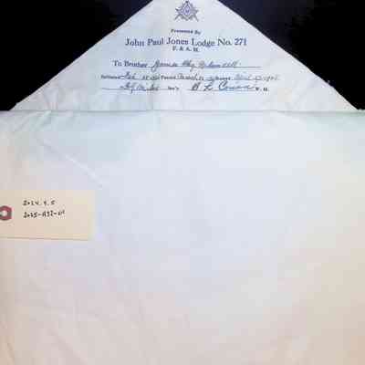 James Henry Blundell Sr. Apron