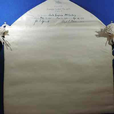 Jack E. McCoskey Apron