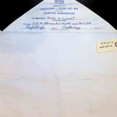 Walter H. Schmidt MM Apron