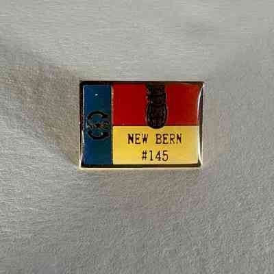 Pin: Shriner. Valley of New Bern, Orient of North Carolina, S.J. #145. Donated by PGM James O. Wood (c.1999)