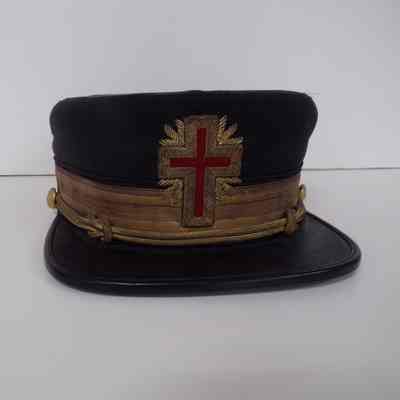 Cap: York Rite, belonged to Stanley M. De Losh of Aberdeen Lodge No. 52