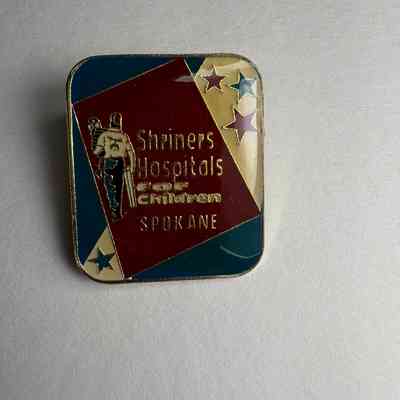 Pin: "Shriners Hospital for Children/Spokane" Donated by PGM James O. Wood (1999)