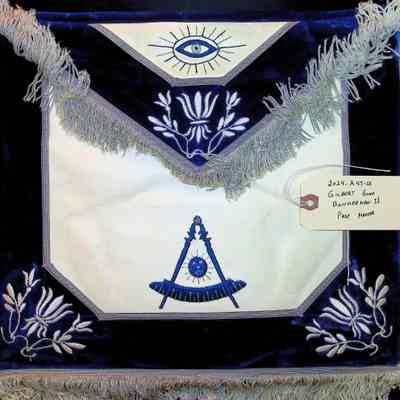 Gilbert Gunn Bannerman II Past Masters Apron