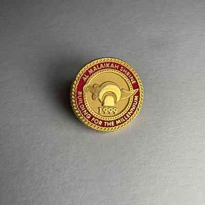 Pin: "Al Malaikah Shrine. Belonged to PGM James O. Wood (1999)
