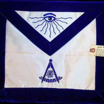 John Henry "Sam" Roberts Past Master Apron