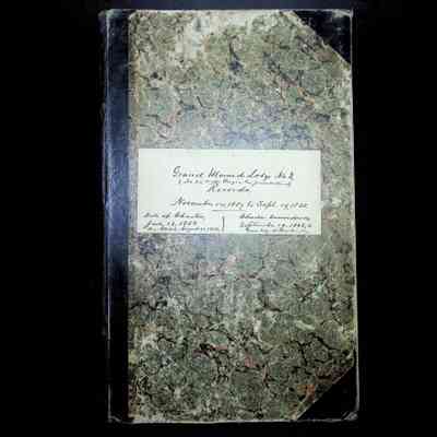 Minutes: Grand Mound Lodge No.3 (1858-1868)