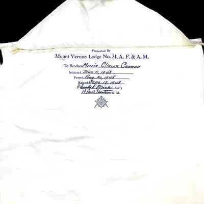 Morris Clinton Cannon Apron