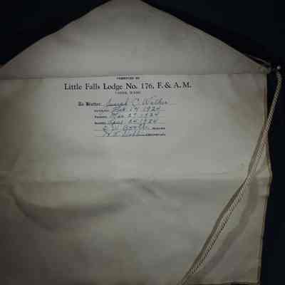 Joseph C Walker Apron