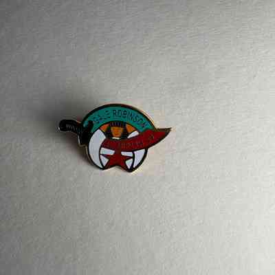 Pin: Shriner. "Gale Robinson/Al Menah 99". Donated by PGM James O. Wood (1999)