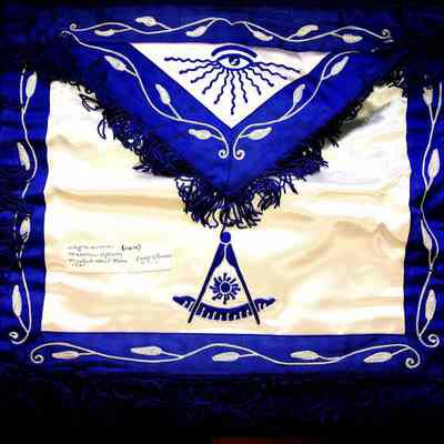 Wayne Levi Irwin Past Master's Apron