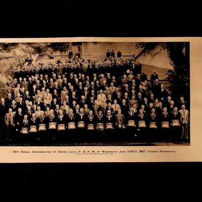 Photograph: 80th Annual Communication June 15-17, 1937. Tacoma, Washington.