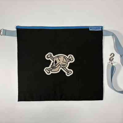 Apron: Pirate Degree Apron belonged to Marcy "Tigg" Dupre