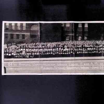 Panorama: 84th Annual Communication GL of WA, Seattle, Wash June 17-19, 1941