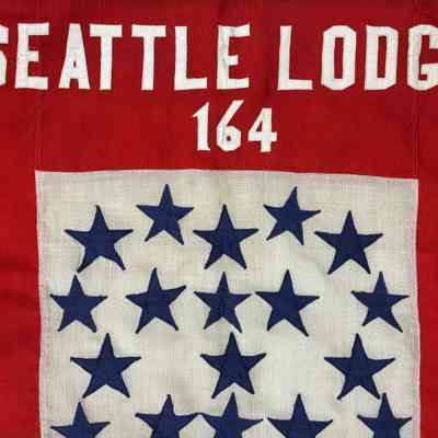 Banner: Seattle Lodge No. 164 (Early 20th Century)