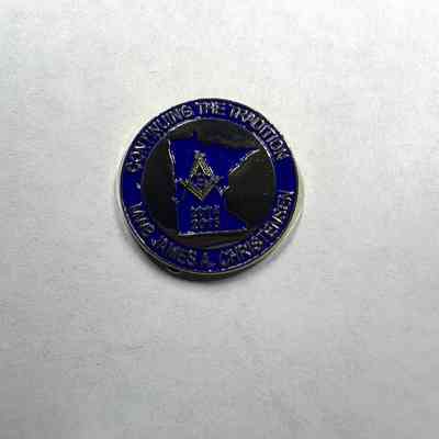 Pin: Grand Lodge of Minnesota. Collected by PGM Sam Roberts (2015)
