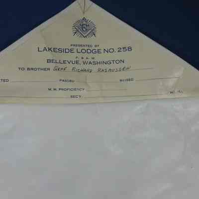 Gene R. Rasmussen Apron