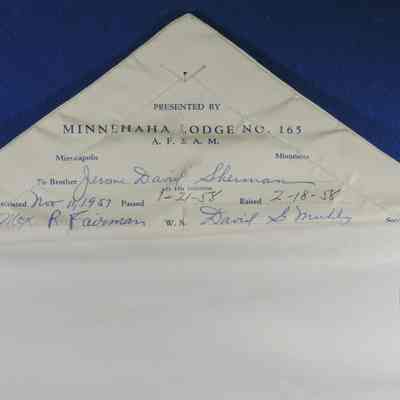 Jerome D. Sherman Apron