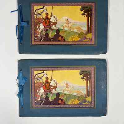 Two Souvenir Booklets: 36th Triennial Conclave of Knights Templar, Seattle Washington, July 1925.
