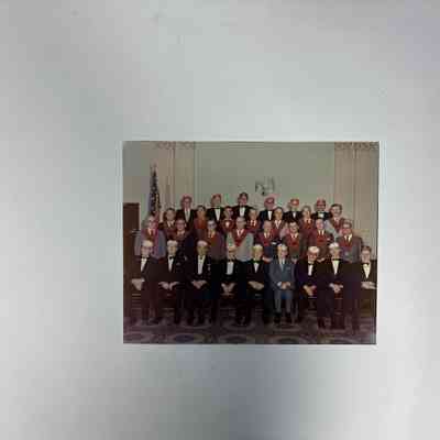 Photograph: Scottish Rite 134th Reunion Class (April 7, 1973).