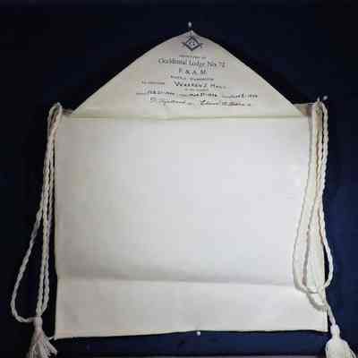 Warren J. Hall Apron