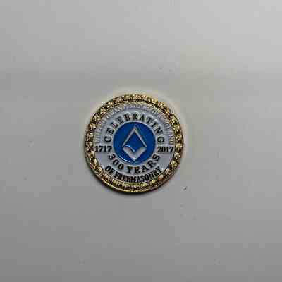 Coin: United Grand Lodge of England, Celebrating 300 Years of Freemasonry (1717-2017).