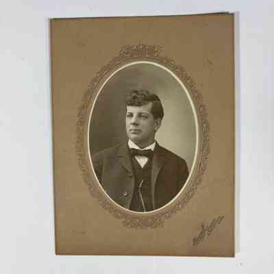 Photograph: On matboard. PGM Yancey C. Blalock (1896-1897)