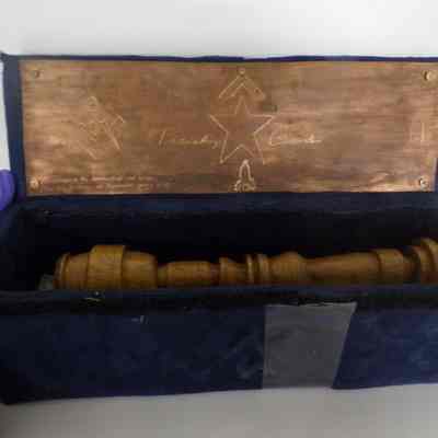 Traveling Gavel and Case: Fern Hill #80.