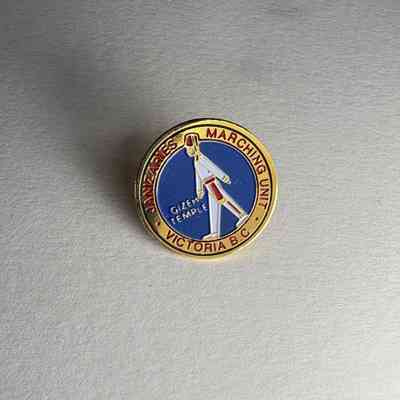 Pin: Shriner. Gizeh Temple Marching Unit, Victoria, B.C..Belonged to PGM James O. Wood (c.1999)