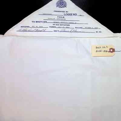 Herbert Griffith Turner Jr Apron