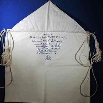 Earl E. Bernier Apron