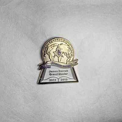Pin: "American Canadian Grand Lodge". Collected by PGM Sam Roberts (2015)