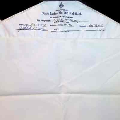 Virgil W. McGilvery Apron