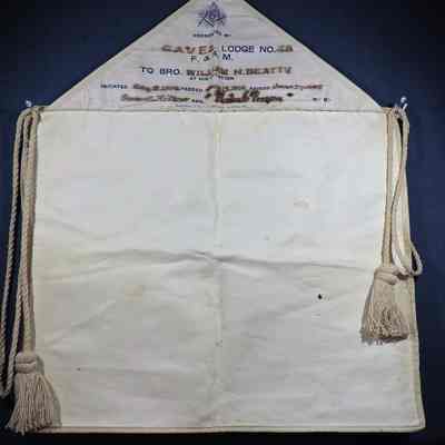 William H Beatty Apron