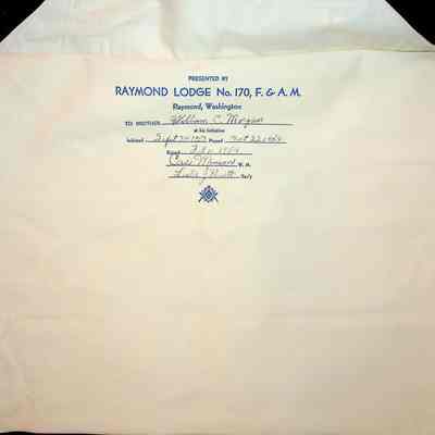 William C. Morgan apron