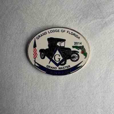 Pin: Grand Lodge of Florida. Presumably collected by PGM Sam Roberts c. 2015