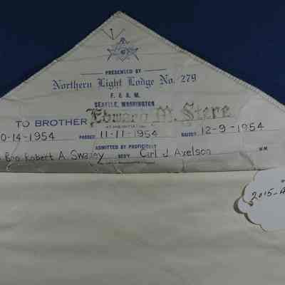 Edward M. Stere Apron