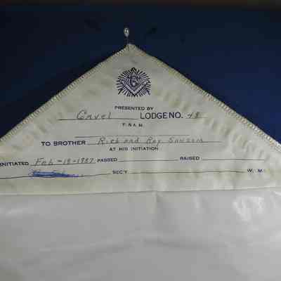 Richard R. Sansom Apron