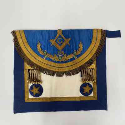 Apron: Belonged to "W. Rink," of Scotia Lodge 178 in Scotia, Scotland (c. 1920)