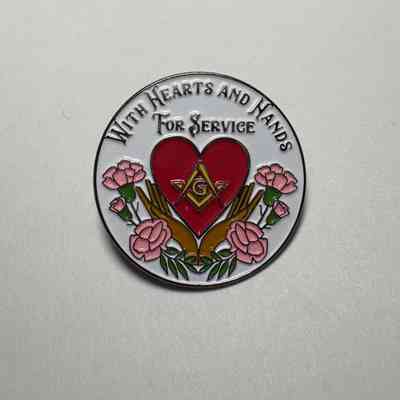 Pin: Lady of the Grand Master's Pin: Kim Norton, wife of GM James C. Norton, Jr. (2025)